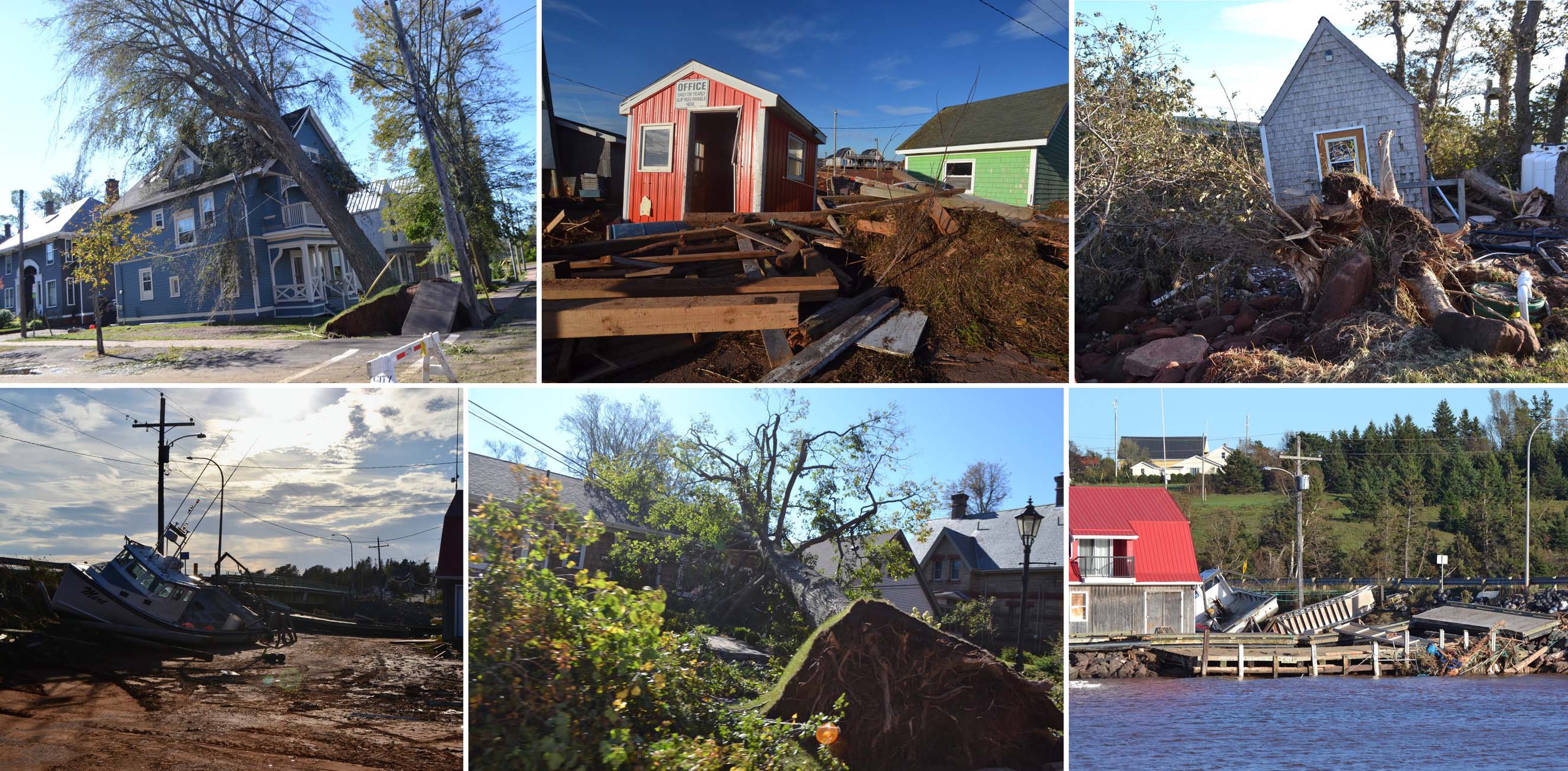 Hurricane Fiona Relief Damage