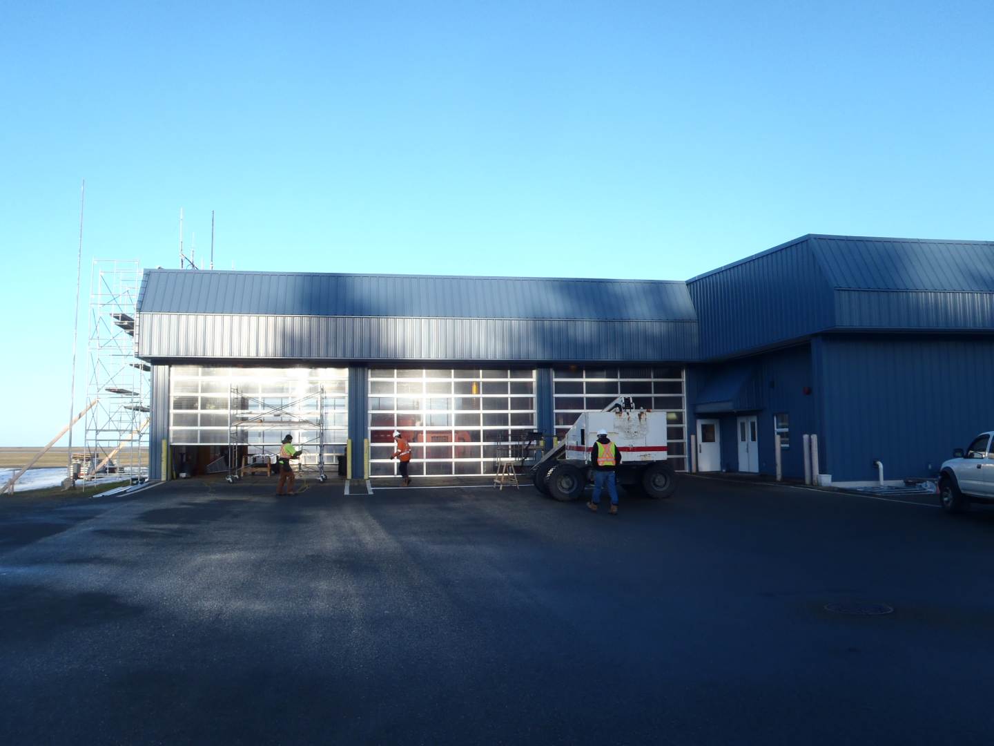 Sandspit Airport Combined Services Building